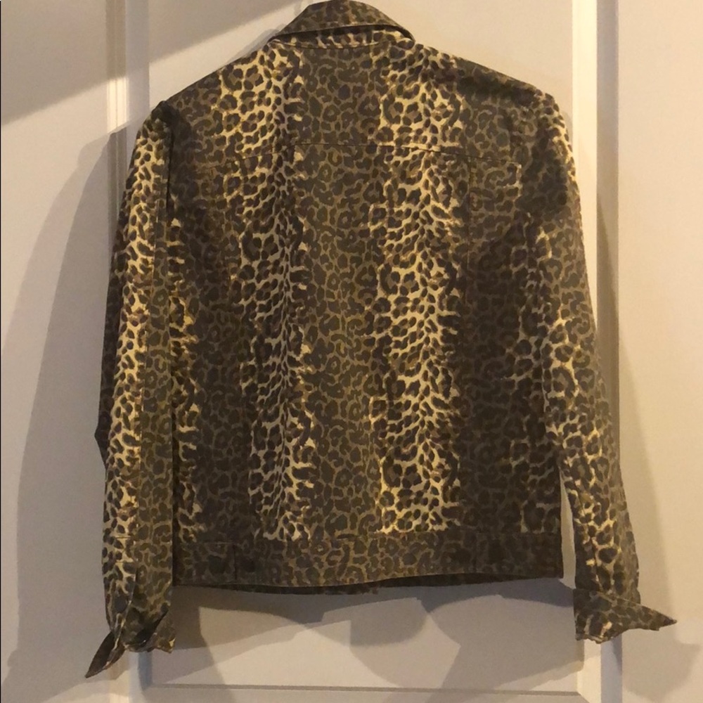 Leopard Jean Jacket - Picture 6 of 7